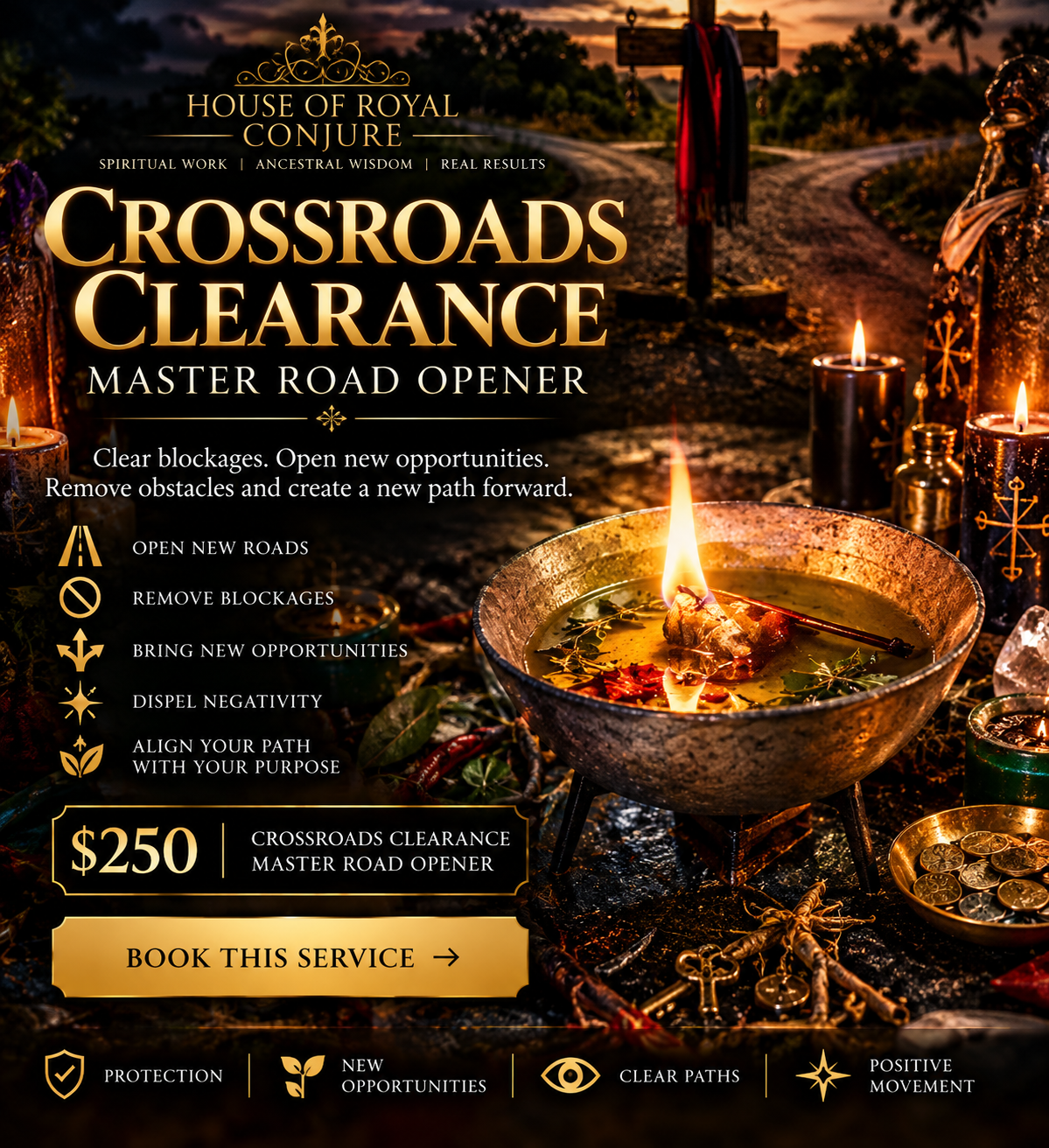 Crossroads Clearance: Master Road Opener